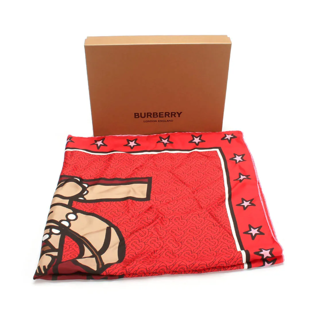 Trendy Inspired Burberry Printed Silk Scarf