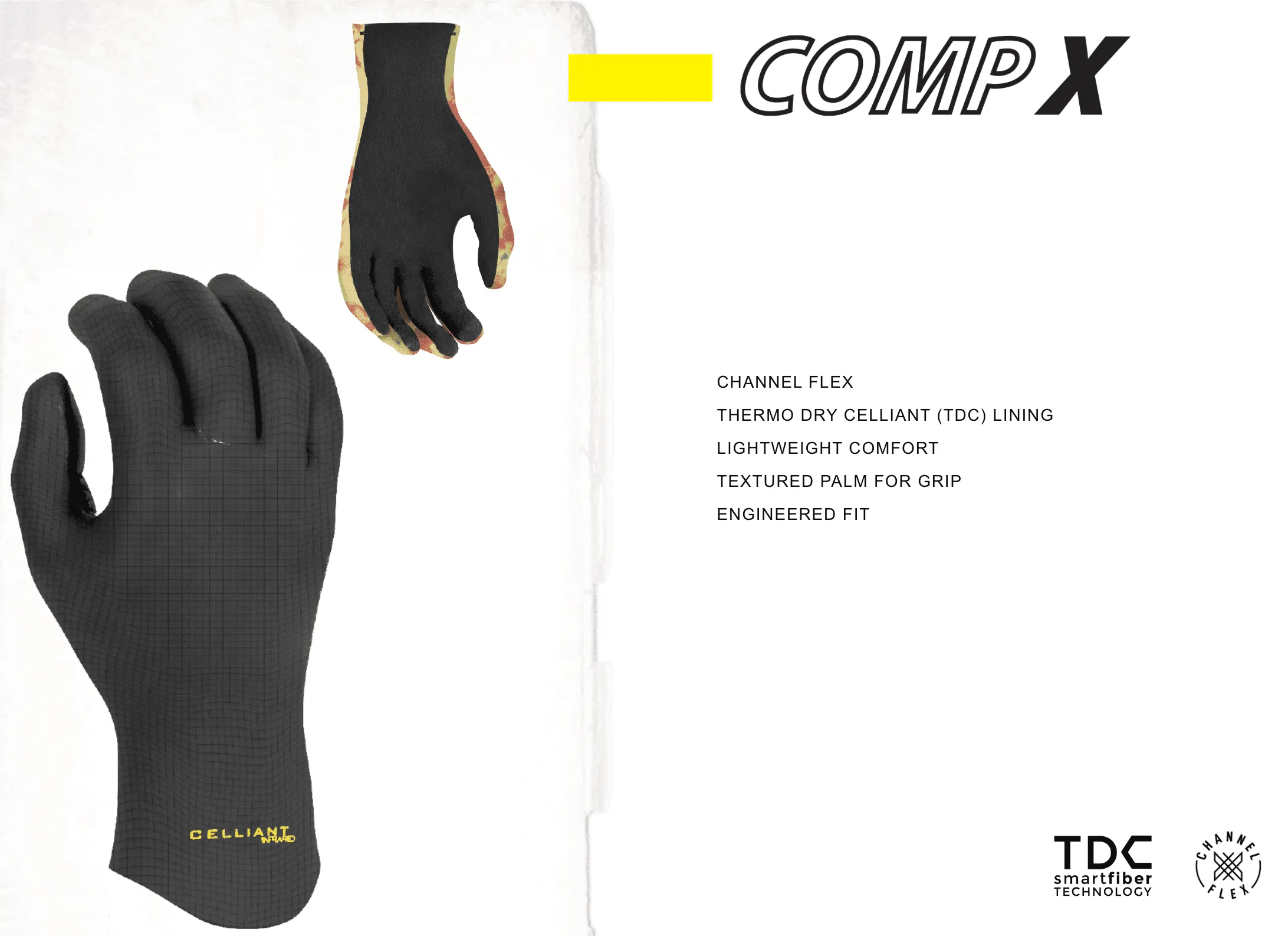 Xcel Comp X 4mm Wetsuit Gloves