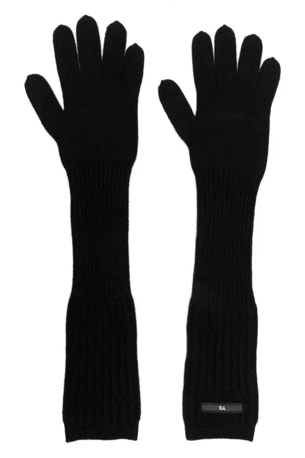 Y-3 Long Gloves