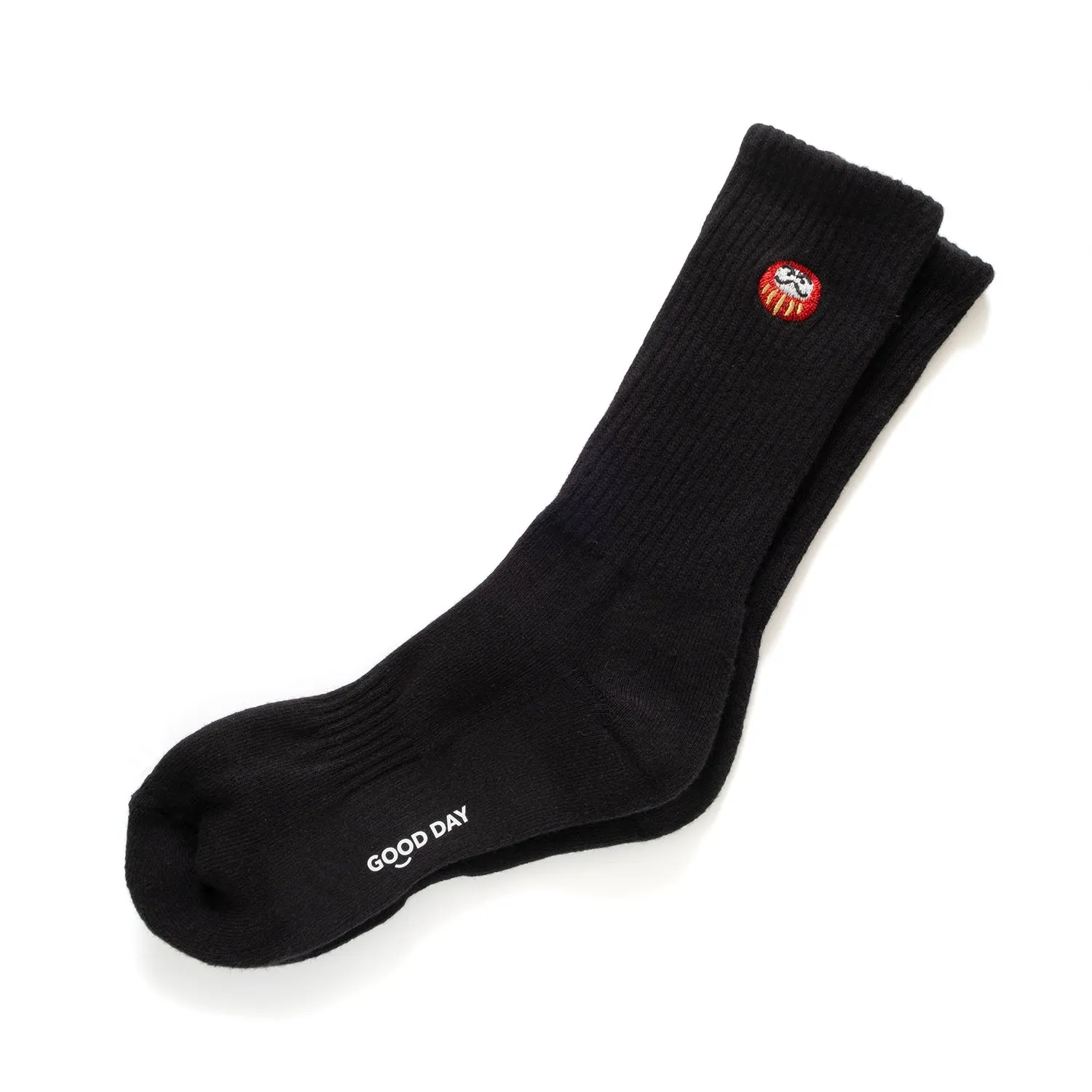 (ZA091) Daruma Graphic Embroidery Socks